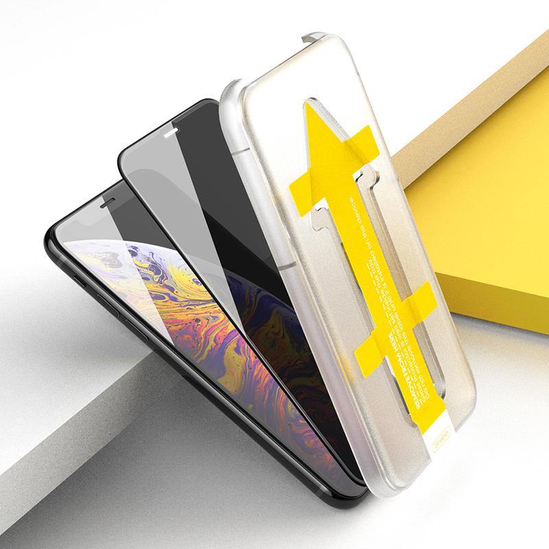 3D Privacy Full Cover Glass for iPhone with Applicator 3D Privacy Full Cover Glass with Applicator zifriend 
