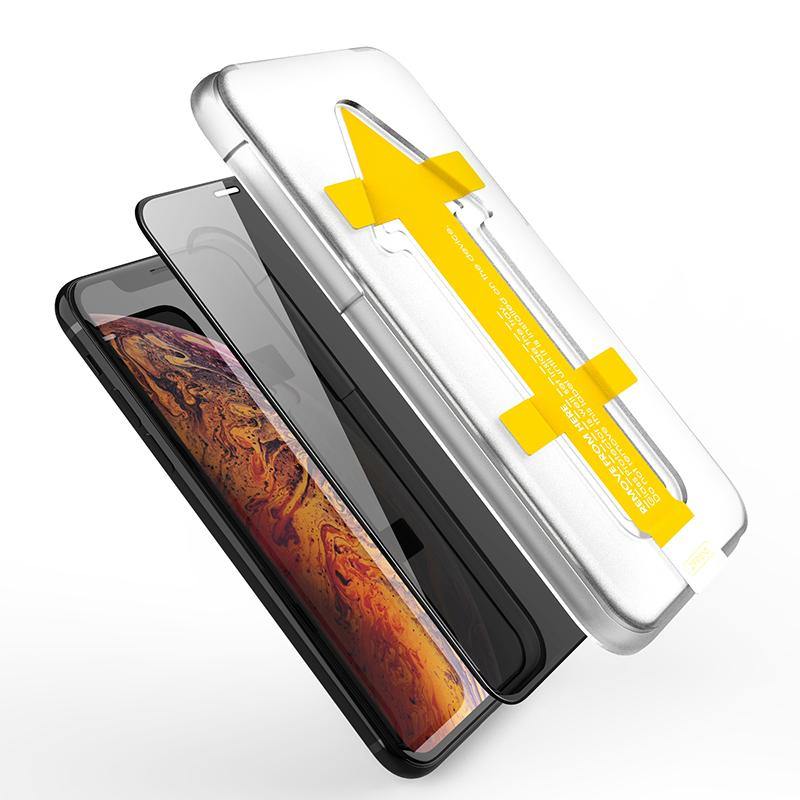 3D Privacy Full Cover Glass for iPhone with Applicator 3D Privacy Full Cover Glass with Applicator zifriend 