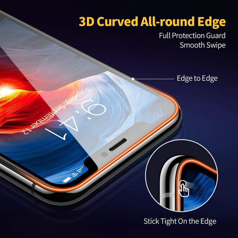 3D 5D 10D 9H Clear Protective Tempered Glass Screen Protector - ZIFRIEND