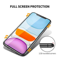 2.5D 9H Clear Protective Tempered Glass Screen Protector - ZIFRIEND