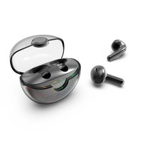 FXS-20 BT 5.1 RGB LED ENC TWS earphones earbuds true wireless touch control waterproof gaming HiFi ear buds headphones headset