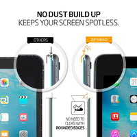 Premium Crystal 2.5D Tempered Glass Screen Protector for iPad with Easy Applicator 2.5D Crystal tempered glass screen protector for iPad with Easy Applicator zifriend 