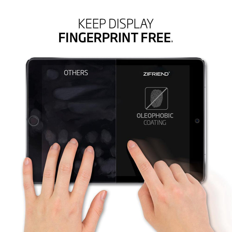 Premium Crystal 2.5D Tempered Glass Screen Protector for iPad with Easy Applicator 2.5D Crystal tempered glass screen protector for iPad with Easy Applicator zifriend 