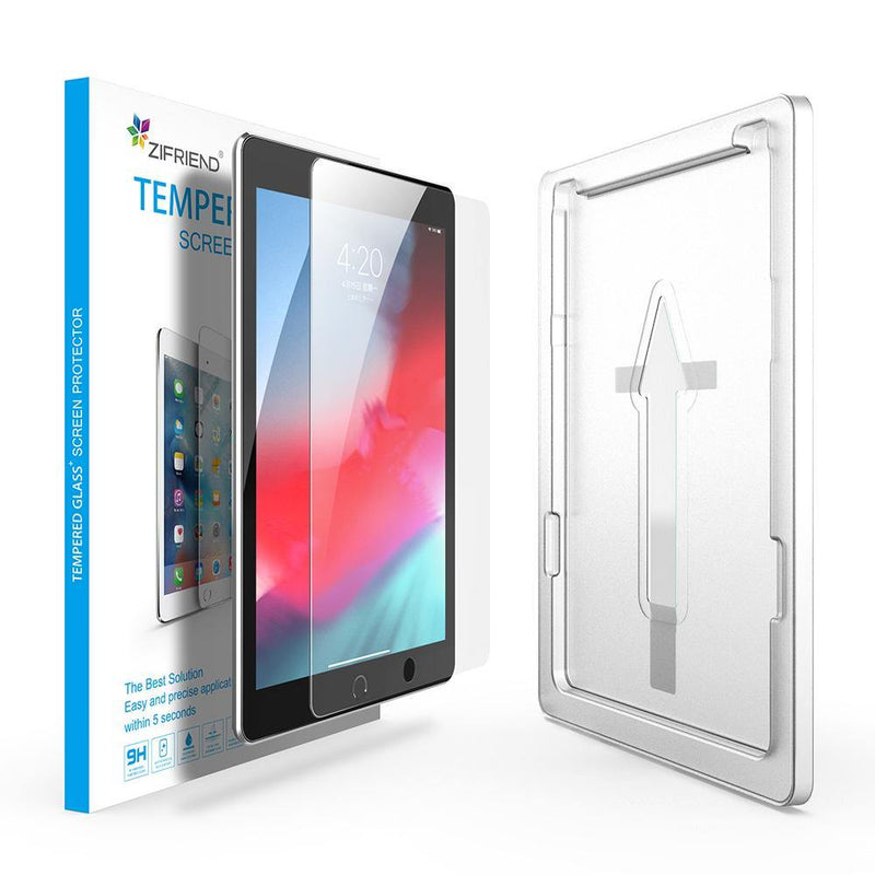 Premium Crystal 2.5D Tempered Glass Screen Protector for iPad with Easy Applicator 2.5D Crystal tempered glass screen protector for iPad with Easy Applicator zifriend 