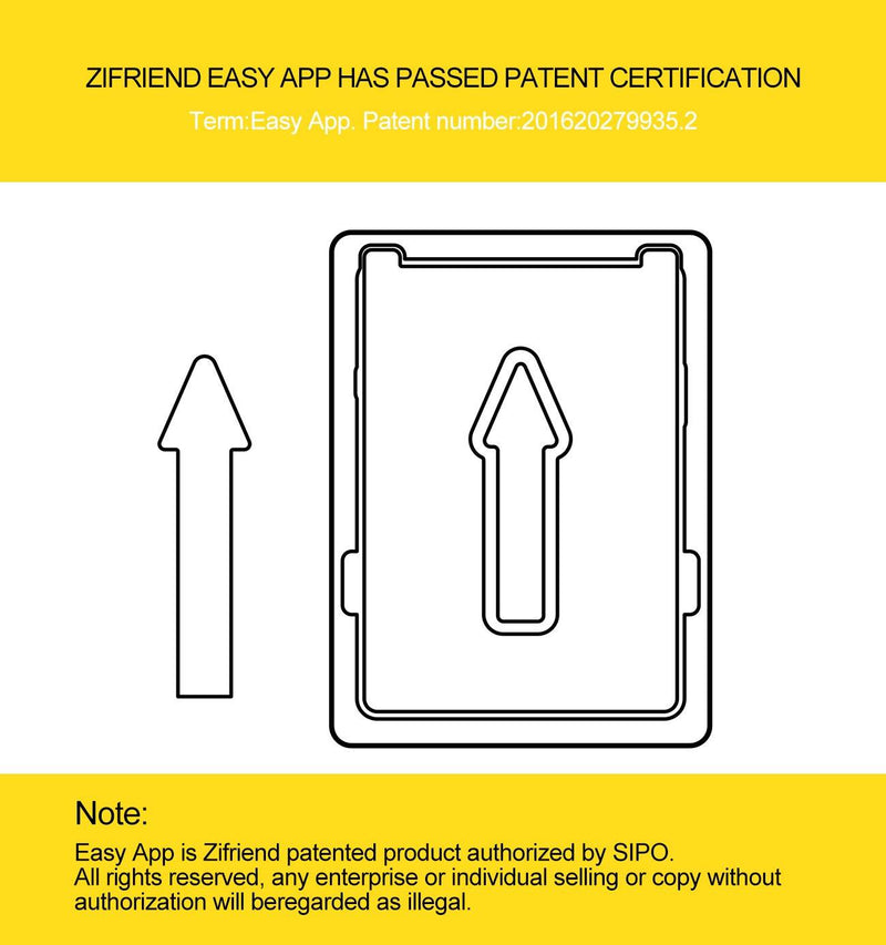 Premium Crystal 2.5D Tempered Glass Screen Protector for iPad with Easy Applicator 2.5D Crystal tempered glass screen protector for iPad with Easy Applicator zifriend 
