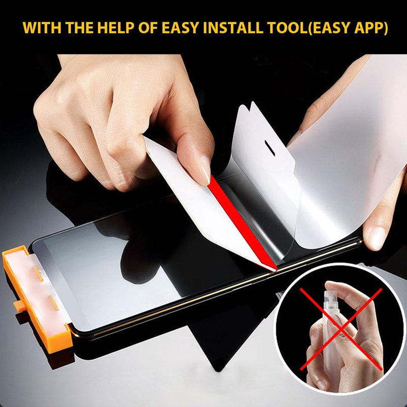 Self-healing Nano TPU Shield Screen Protector with Applicator Tool Nano Self-repair TPU Shield with Applicator zifriend 