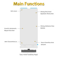 Self-healing Nano TPU Shield Screen Protector with Applicator Tool Nano Self-repair TPU Shield with Applicator zifriend 